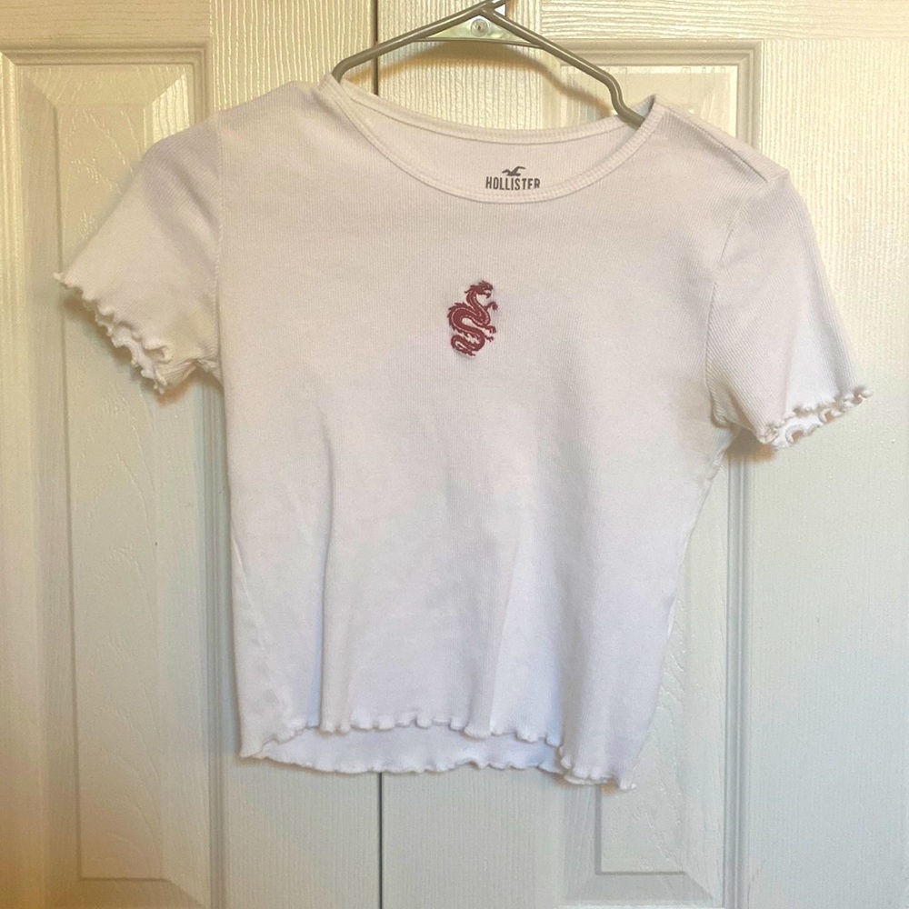 Hollister, size small, baby tee